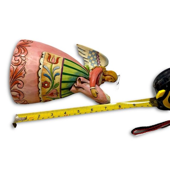 JIM SHORE Vintage “Born IntoLoving Arms” Angel & Baby Statue. Christmas Decor. - Picture 7 of 8